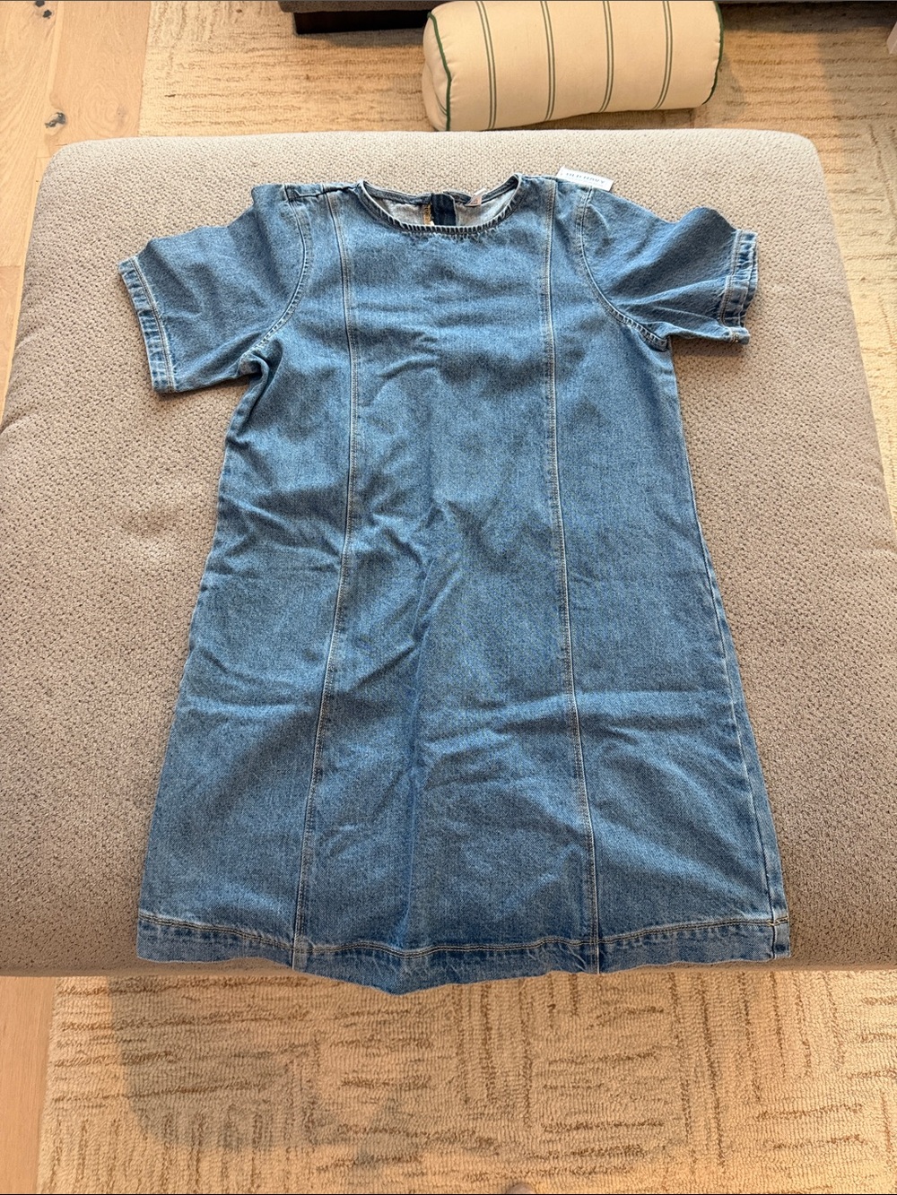 Old Navy Short Sleeve Denim Dress - never worn